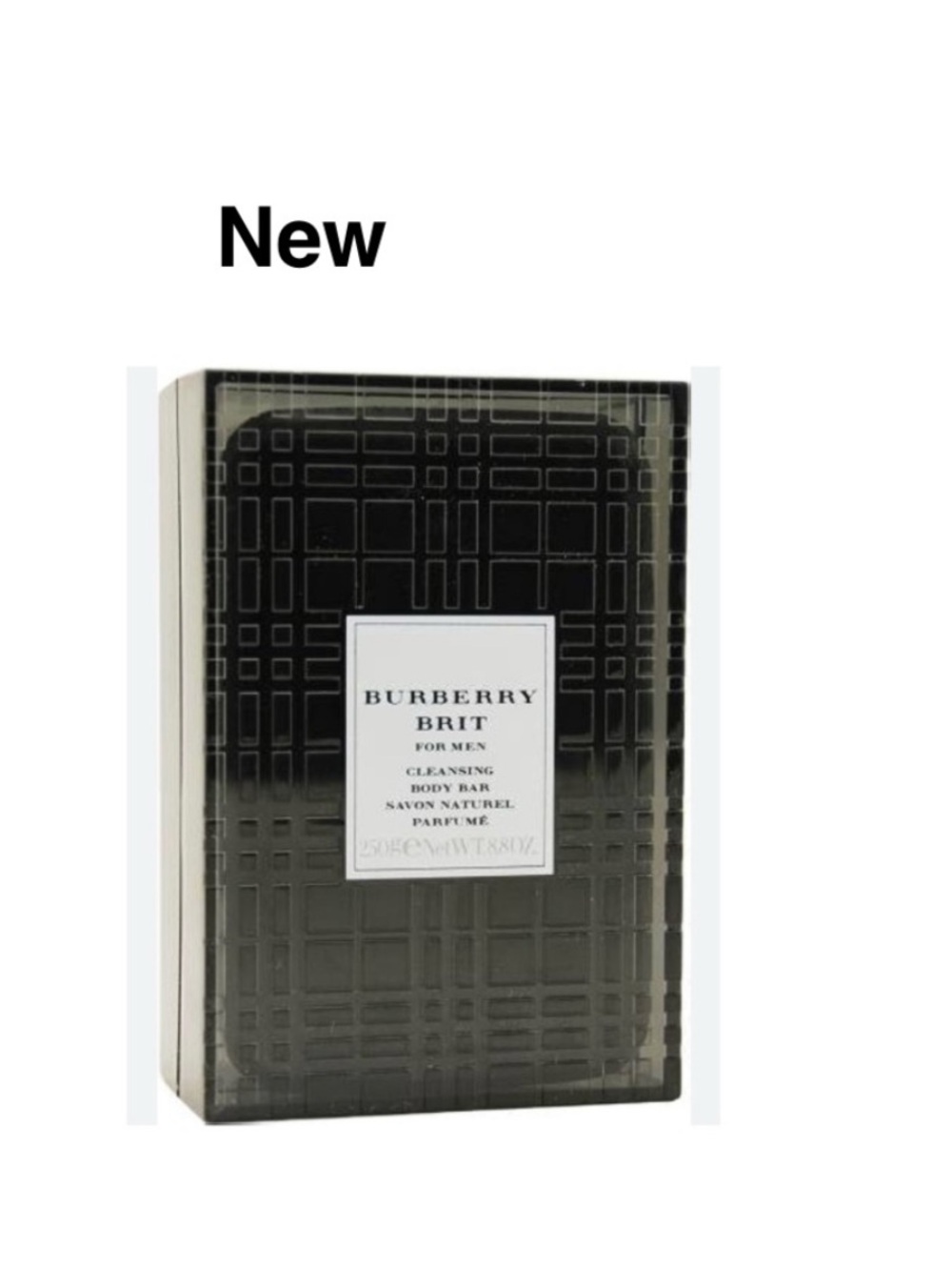 New BURBERRY Brit for Men Cleansing Body Bar250g ⭐️⭐️⭐️⭐️